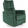 Signal Meble Masážne kreslo s vyhrievaním Neptun, zelené Bluvel 78