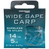 Drennan Náväzec Wide Gape Carp Barbless veľ.10 7 lb