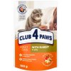 Vlhké krmivo pre mačky Club 4 Paws, králik v želé, 100 g