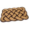 Kokosová rohož Jumbo Rectangle Brown - 75x45x3,5cm 70770101