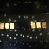 LED projektor BODKY, W, efekt padajúcich bodiek, proj.vzd. 10m, 12V 0,6A, IP44