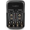 NEDIS nabíječka baterií/ AA/AAA/E-Block/ pro Ni-MH/ Ni-Cd/ černá BACH07