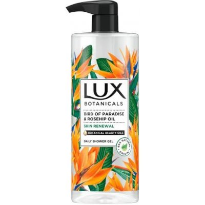 LUX Botanicals Bird Of Paradise & Rosehip Oil Daily Shower Gel omladzujúci a rozjasňujúci sprchovací gél 750 ml pre ženy