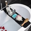 VEĽKÁ POHODLNÁ POLICA NA SPA VAŇU, Elastická, 55-78 cm