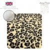 DRYBED Premium Vet Bed Leopard béžový + svetlohnedý 100 x 75 cm