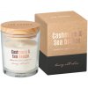 Bispol sójová voňavá sviečka Cashmere & Sea breeze 130g