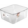 ROTHO lona úložný box 19 l transparentný