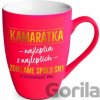 Albi Sametový hrnek Kamarádka nejlepší růžový 300 ml