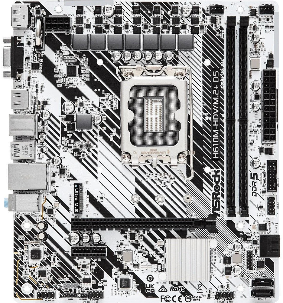 ASRock H610M-HDV/M.2+ D5