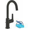 Grohe QuickFix Start - Umývadlová batéria s výpusťou, matná čierna - 242032432