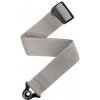 D'Addario Auto Lock Polypro Guitar Strap Silver