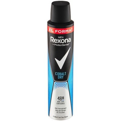 Rexona Men Cobalt Dry antiperspirant sprej pre mužov semi-copressed 200 ml