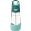 b.box 500307 Fľaša na pitie so slamkou 450 ml - emerald forest