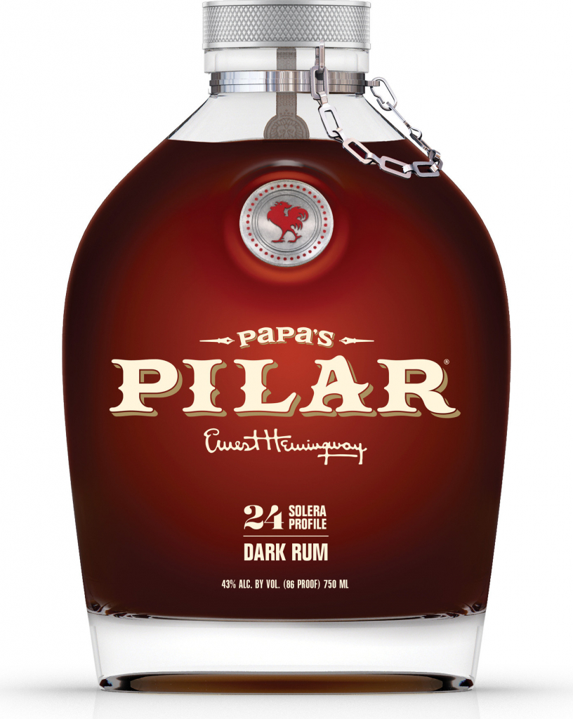 Papa\'s Pilar Dark Rum 43% 0,7 l (čistá fľaša)