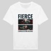 FIERCE - biele tričko - XL
