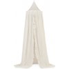 JOLLEIN Nebesá nad postieľku Vintage 245cm Ruffle Ivory