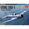 Academy Douglas SBD-1, USMC, Pearl Harbor 1:48