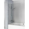 Riho Scandic vaňová zástena 90 cm jednodielny chrómová lesklé/číre sklo G001162120