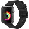 Tactical Nylon pásek pro Apple Watch 4 44mm černá 8596311071829