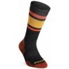 Smartwool Kids' Wintersport Full Cushion Stripe Ot Snow charcoal