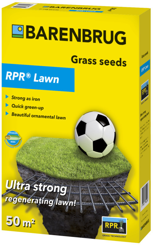 Trávne osivo BARENBRUG RPR LAWN 1 kg (náhrada BAR POWER)