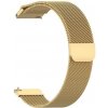 SES Celokovový remienok pre chytré hodinky Amazfit GTS 4 - zlatý 15386