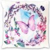 Nexos 86406 vankúš Motýľ a kvety 40x40