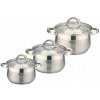 Súprava hrncov Miss Kitchen Violet nerezová oceľ 6 ks