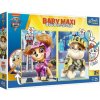 Trefl Trefl Puzzle Baby MAXI 2x10 - Paw Patrol : THE MOVIE
