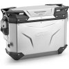 GIVI OBKEVS33AR strieborný pravý kufor Trekker Outback EVO SMART hliníkový (bočný), bez zámku, 33 l