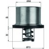 Termostat chladenia MAHLE THD 1 79