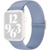AppleKing silikónový remienok s posuvnou prackou pre Apple Watch Ultra 49mm / 46mm / 45mm / 44mm / 42mm - modrosivý - možnosť vrátiť tovar ZADARMO do 30tich dní