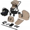 Lionelo Lionelo - Kombinovaný kočík 3v1 BIANKA Beige Sand LN0252 + záruka 3 roky zadarmo + záruka 3 roky zadarmo