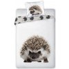 Javoli Posteľná bielizeň 140 x 200 cm / 70 x 90 cm bavlna - ježko