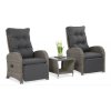 Focus Garden Focus ALICANTE DUO 2+1 záhradné sedacia súprava, sivá 002808, NOVINKA
