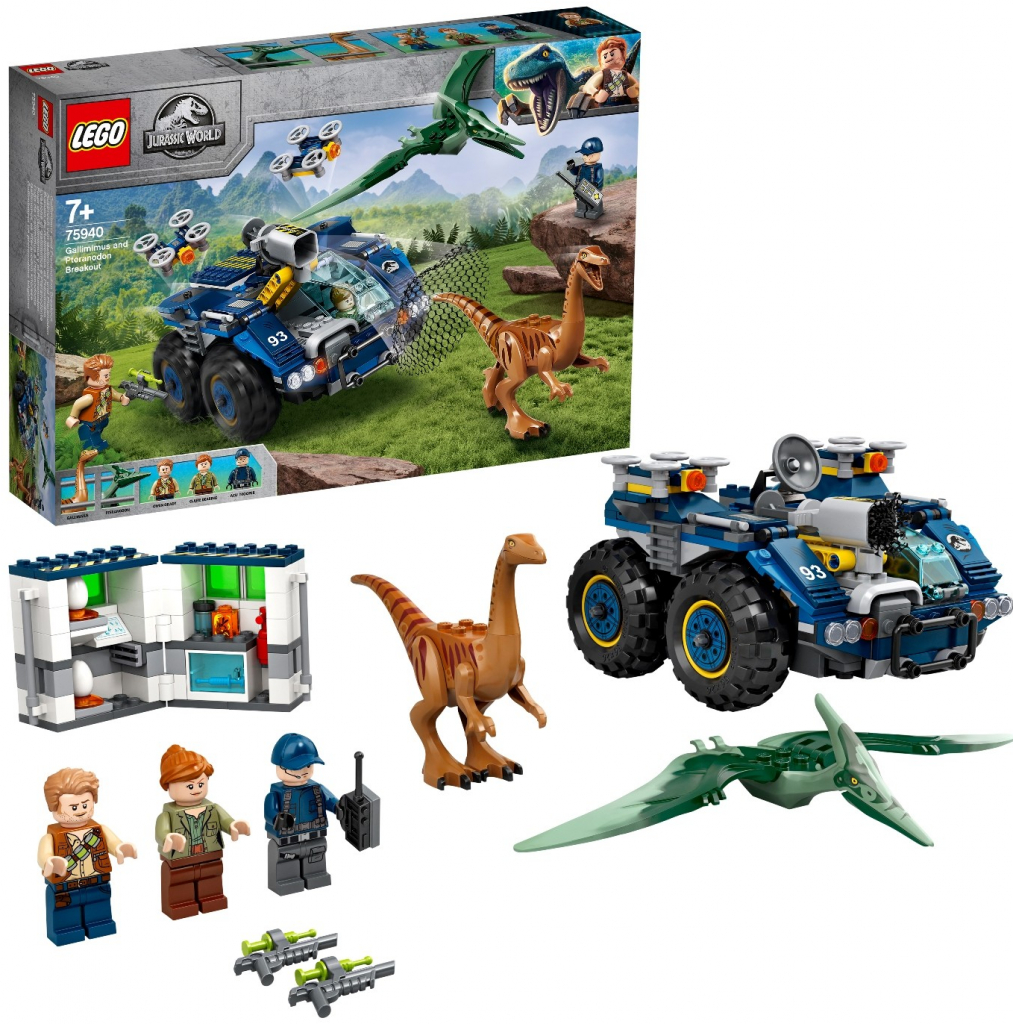 LEGO® Jurassic World 75940 Únik gallimima a pteranodona od 76,88 € -  Heureka.sk