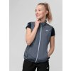 4F dámska vesta BZD060 šedá grey solid