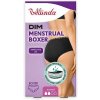 Bavlnené menštruačné nohavičky MENSTRUAL BOXER NORMAL - BELLINDA - čierna Veľkosť: M