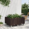 Kvetináč plast béžový VidaXL 100 cm x 80 x 54 cm