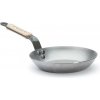 de Buyer Panvica na vyprážanie MINERAL B BOIS 20 cm drevená rukoväť