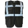 Korntex | KXMF – Berlin, Multifunkčná vesta, čierna, S