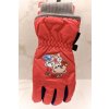 Echt Kocham detské korálové lyžiarske rukavice