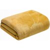 Eurofirany mikrovlákno žltá Deka 150x200
