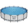 Bazén Bestway® Steel Pro MAX, 56488, kartušová filtrácia, rebrík, plachta, 457x107 cm