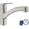 Grohe QuickFix Start - Drezová batéria s výsuvnou spŕškou, supersteel - 30531DC1