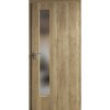 Interiérové ​​dvere ZENIT 22 60 P S3D dub halifax presklené