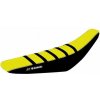 Poťah sedla Suzuki RMZ450 / 08-17 - farba žlto-čierna - typ poťahu ZEBRA (BLACKBIRD Poťah sedadla Zebra SUZUKI RMZ 450 08-17)