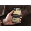 MAN&WOOD SmartPhone case iPhone X/XS white ebony black