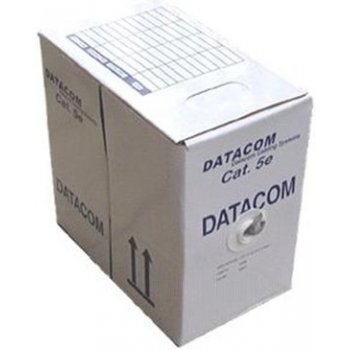 Datacom 1365 FTP, Cat5e, PVC, 100m, šedý