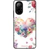 Lesklé puzdro Exclusive iSaprio - Floral Heart - Realme C67